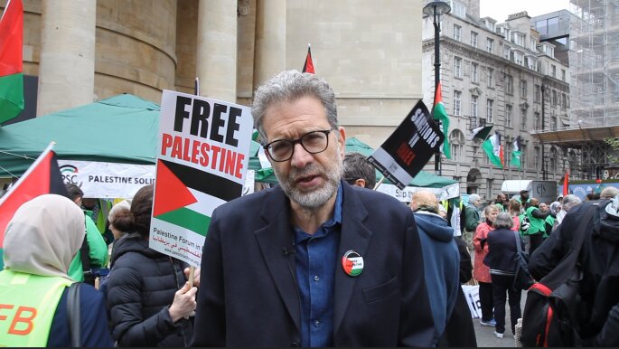 برگزاری تظاهرات ضد صهیونیستی در سراسر انگلیس/خروش حامیان فلسطین در محکومیت جنایات اسرائیل