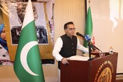 Pakistani envoy lauds Iran's support for struggle in Kashmir