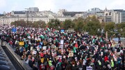 صیہونی حکومت کے خلاف عالمگیر مظاہرے، فلسطین  کی حمایت، جعلی صیہونی حکومت سے نفرت کا اعلان