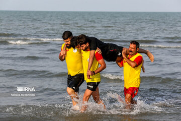 Plan for ensuring safety in the northern Iranian beach