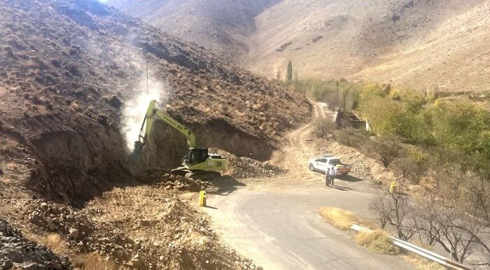 محور روستایی کهندان شهرستان جعفرآباد ایمن‌سازی شد