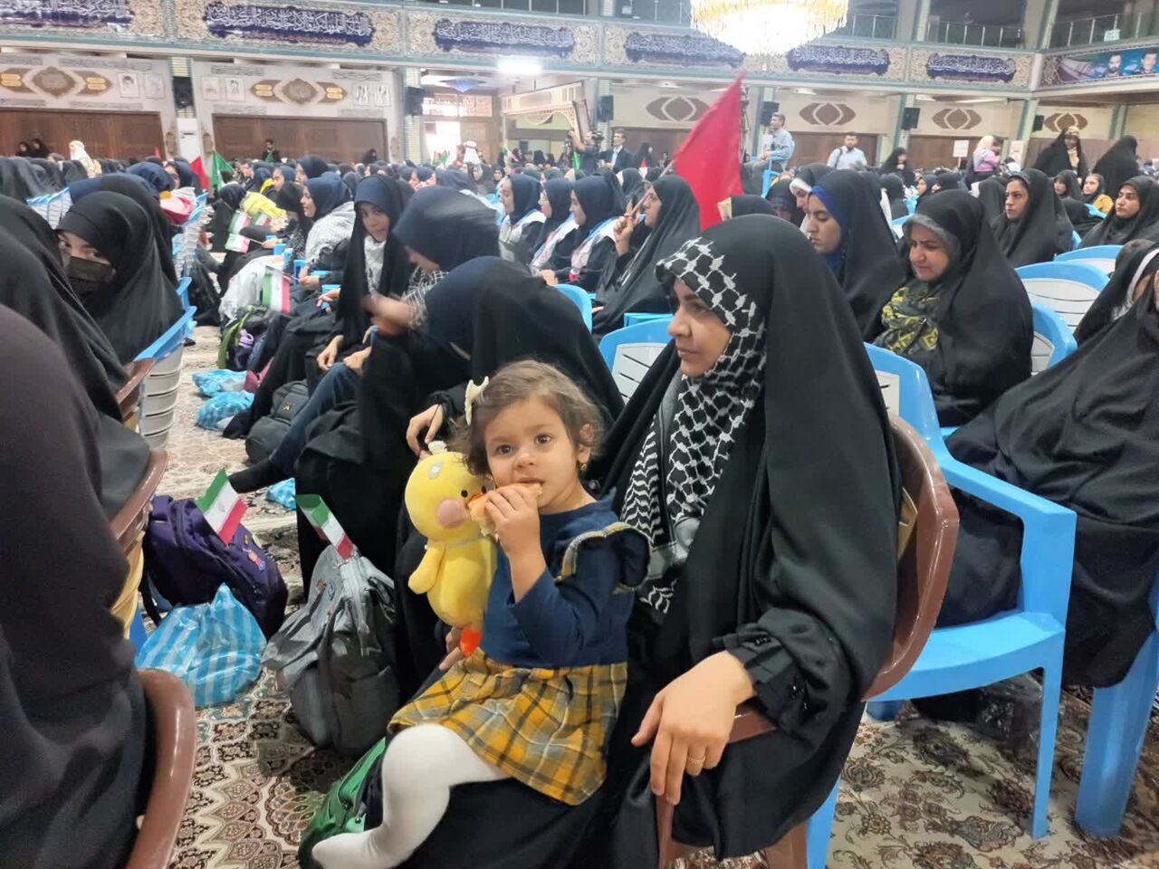 مادران و نونهالان ارومیه‌ای با کودکان مظلوم‌ غزه هم‌نوا شدند