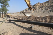 انشعاب‌گیری مخزن معالی‌آباد برای تکمیل رینگ آبرسانی جنوب شیراز