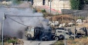 شکار یک نفربر ارتش رژیم اسرائیل در مرز غزه