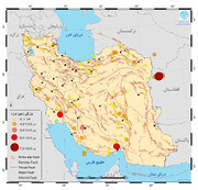 ایران در مهرماه ۱۴۰۲ بیش از ۱۰۷۰ بار لرزید