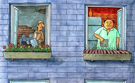 با همسایه مزاحم چه کار کنیم؟