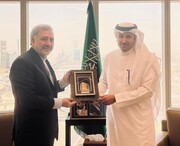 السفیر الإیراني يلتقي وزير النقل السعودي في الرياض