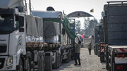 کاخ سفید: ۶۶ کامیون کمک بشردوستانه وارد غزه شد