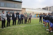 استاندار قزوین با بازیکنان شمس آذر دیدار کرد