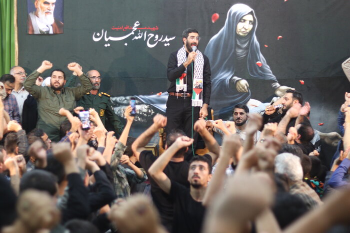 برگزاری نخستین سالگرد شهادت مدافع امنیت «روح الله عجمیان» در البرز