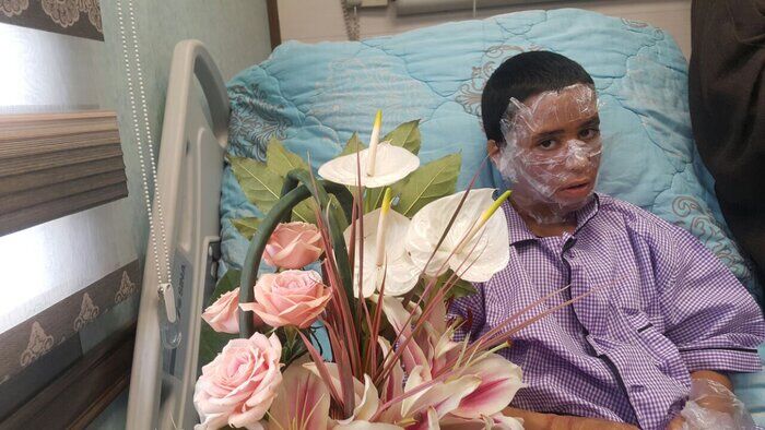 مرهم رییس‌جمهور بر زخم‌های «محمدطاها»،نوجوان فداکار صفاشهری