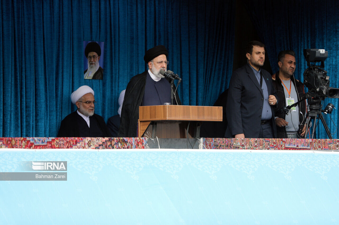 Presidente iraní: Los estadounidenses son los principales autores intelectuales de crímenes en Gaza hoy