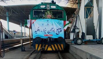 «سرقت ریل» عاقبت افتتاح نمایشی راه‌آهن یزد-اقلید در دولت گذشته