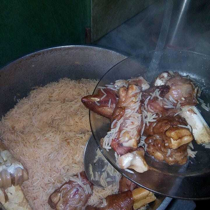 طرز تهیه کله پاچه پلو شیرازی