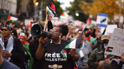 گسترش حمایت‌ها از فلسطین در جامعه آمریکا/ ممانعت از حرکت محموله کمک به اسرائیل