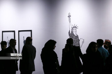 Latin America Cartoon, Caricature Exhibition opens in Tehran