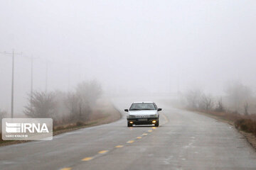 اصفهان در مه، هوا آلوده نیست