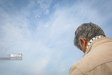 Kite-flying campaign in Tehran in support of Palestinians