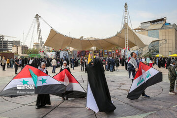 Kite-flying campaign in Tehran in support of Palestinians