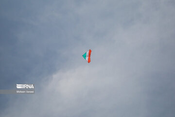 Kite-flying campaign in Tehran in support of Palestinians