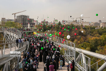 Kite-flying campaign in Tehran in support of Palestinians