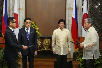 ژاپن و فیلیپین همکاری نظامی و دفاعی خود را تقویت می‌کنند