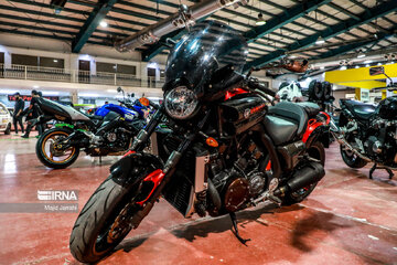 Old cars, motorbikes exhibition in central Iran