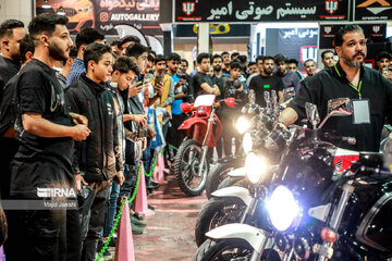 Old cars, motorbikes exhibition in central Iran