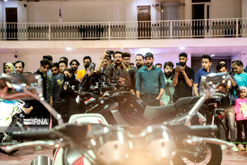 Old cars, motorbikes exhibition in central Iran