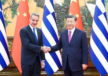 اعلام آمادگی یونان برای همکاری در پیشبرد ابتکار «یک پهنه- یک راه» چین