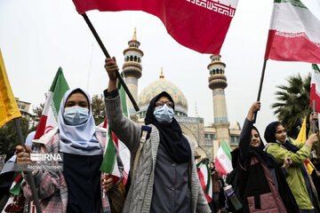 Téhéran : Une Manifestation anti-américaine et anti-israélien