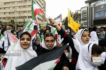 Téhéran : Une Manifestation anti-américaine et anti-israélien