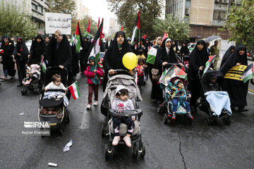 Téhéran : Une Manifestation anti-américaine et anti-israélien