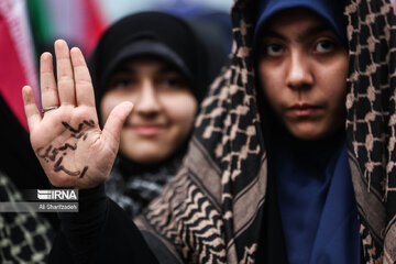 Téhéran : Une Manifestation anti-américaine et anti-israélien