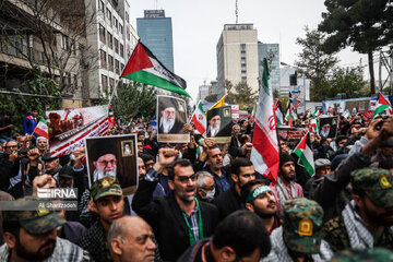 Téhéran : Une Manifestation anti-américaine et anti-israélien