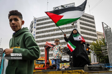 Téhéran : Une Manifestation anti-américaine et anti-israélien