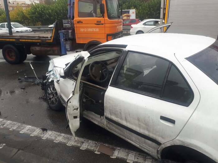 تصادف رانندگی در تهران ۲ کشته و ۴ مصدوم بر جا گذاشت