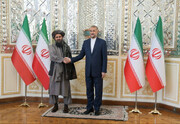 Iran FM, Taliban's Acting Deputy Prime Minister meet in Tehran