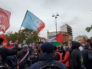 Manifestation pro-Palestine en France