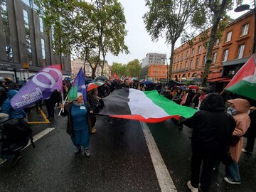 Manifestation pro-Palestine en France