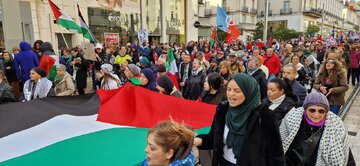 Manifestation pro-Palestine en France