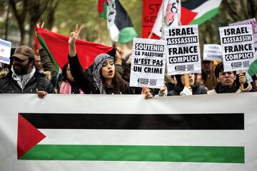 Manifestation pro-Palestine en France