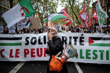 Manifestation pro-Palestine en France