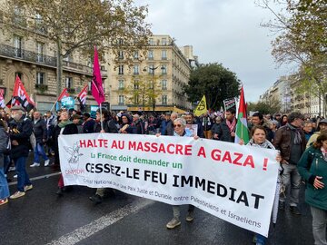 Manifestation pro-Palestine en France