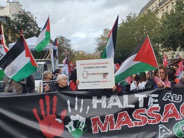 Manifestation pro-Palestine en France