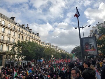 Manifestation pro-Palestine en France