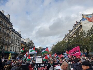 Manifestation pro-Palestine en France