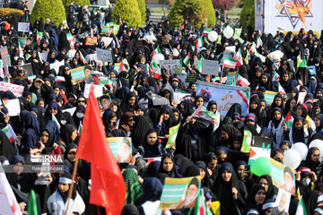 Anti US-Israeli rally in Iran's Isfahan