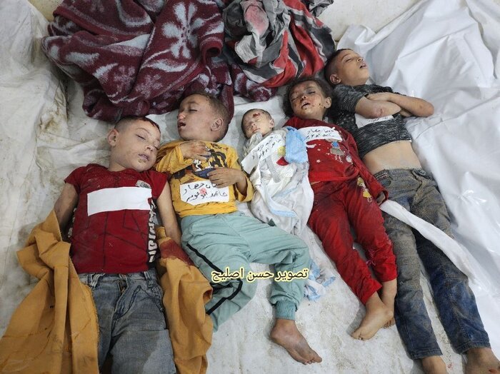 ۵۰ شهید و ۱۰۰ زخمی در جنایت جدید در غزه + فیلم و عکس