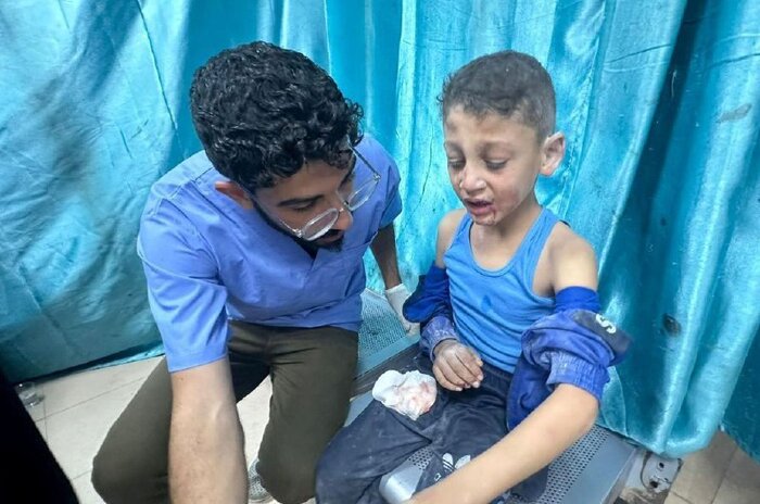 ۵۰ شهید و ۱۰۰ زخمی در جنایت جدید در غزه + فیلم و عکس